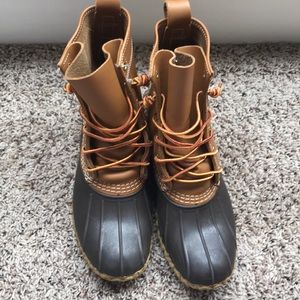 LL Bean duck boots